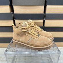 河南桑坡新款海兰德男款羊毛靴休闲扭姆雪地靴系带休闲男士商务靴