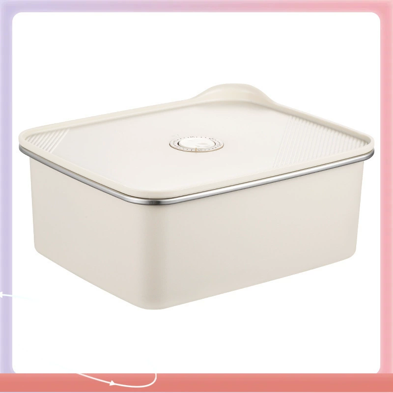 Square storage box, mini box, set stainless steel