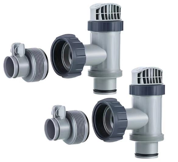 플런저 밸브 2개 + B형 어댑터 2개