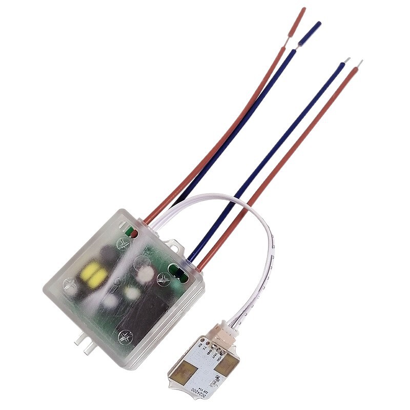 85-220V 人が来ると灯りが点灯し、人がいないと灯りが消らない 24Gミリ波レーダーコントローラー 人体存在感知スイッチ|undefined