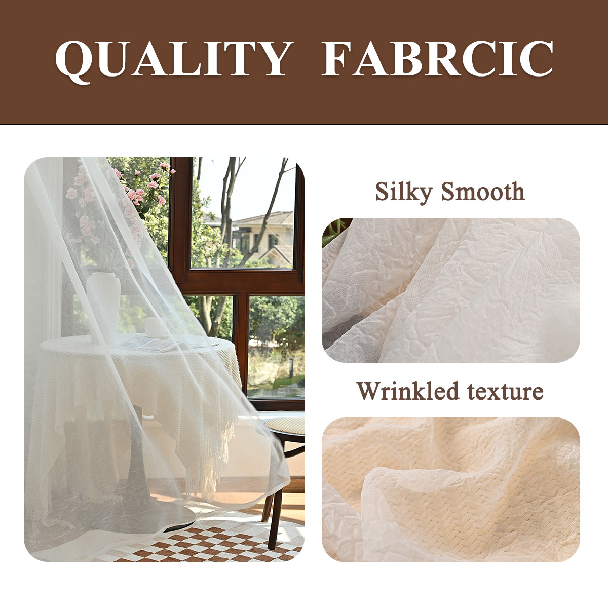 Amazon transfronterizo nuevo tipo de tela de telón de tela TEMU