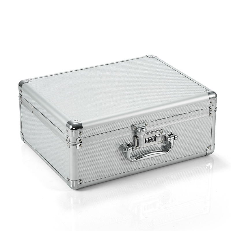 铝合金工具箱多功能中小号家用五金收纳箱仪器箱手提式密码展示箱