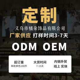 义乌市橘朵饰品有限公司醋酸板材抓夹PVC发夹梳子定制专拍链接
