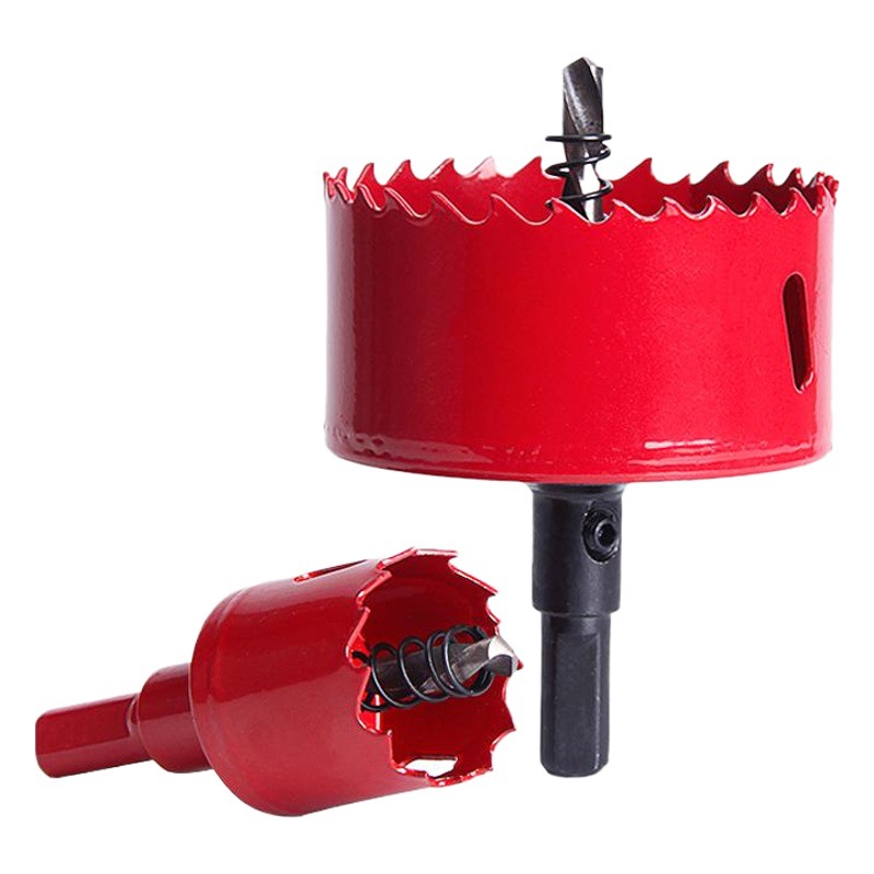 M42 bimetálico agujero abridor de hierro Placa de lámpara agujero abridor 14-200mm carpintería agujero abridor escariador broca