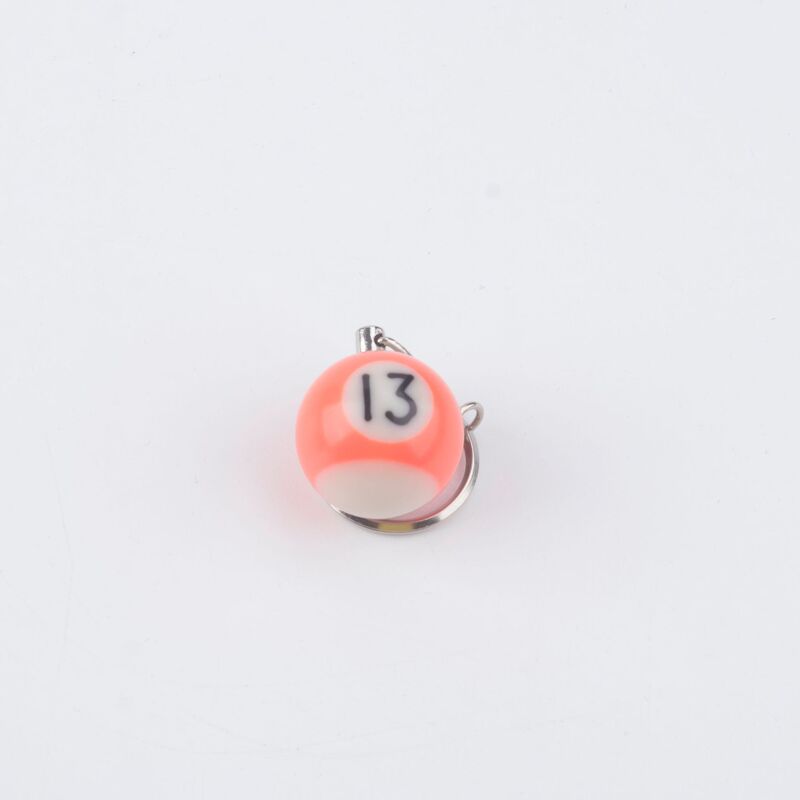 樹脂ビリヤードキーホルダーアクセサリーお土産アクリル小さなギフトボールペンダントクリエイティブビリヤードペンダントキーホルダー|undefined