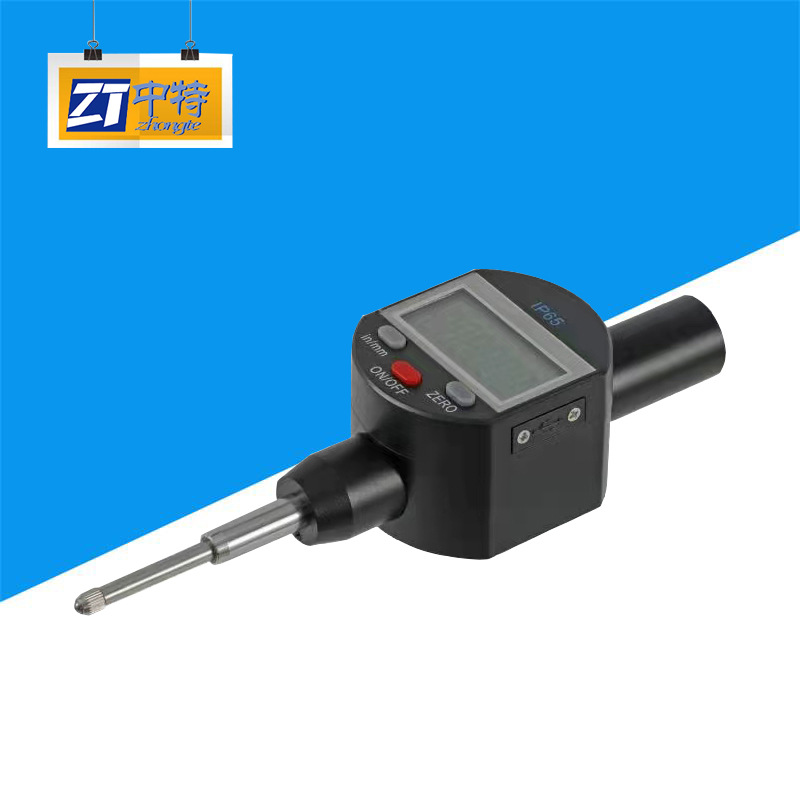 IP65数显千分表0-25.4mm防水防油 LCD液晶大屏显示电子数显千分表