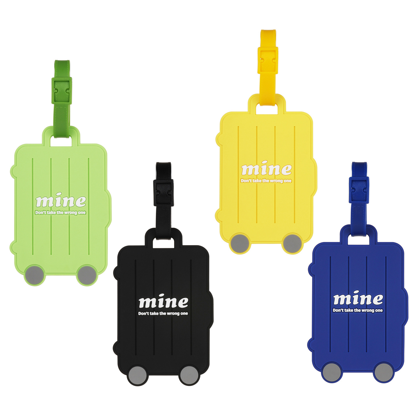 Suitcase Luggage Tag Creative Pvc Soft Glue Boarding Pass Luggage Check-In Tag Factory Plus Logo Gift