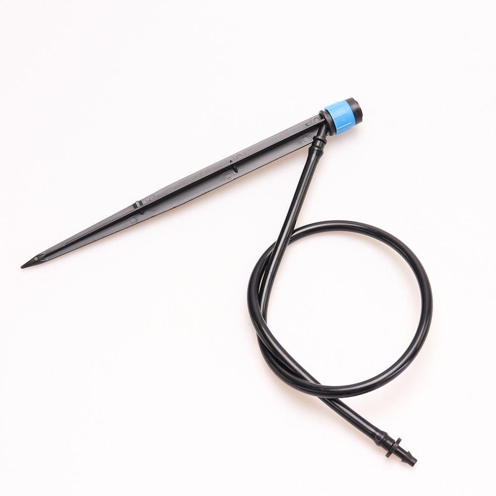 Cabeza de goteo ajustable de 8 orificios, riego por goteo de árboles frutales, resorte redondo completo de 360 grados, micro aspersor, balcón, riego por aspersión de jardinería