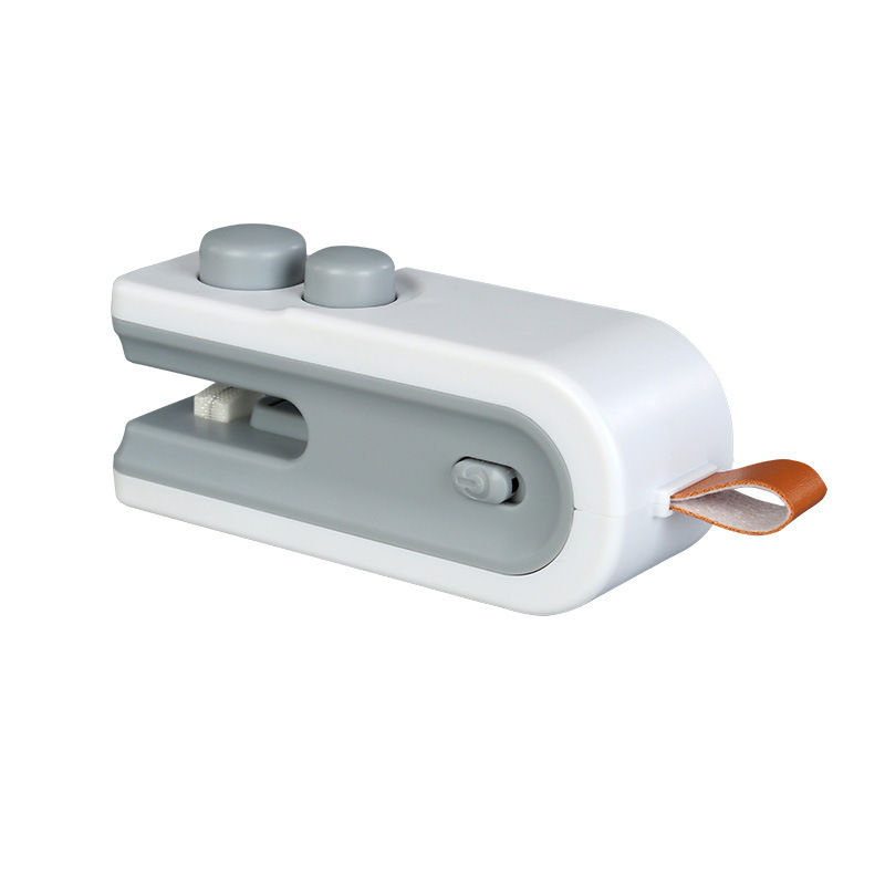 クロスボーダー磁気吸引充電モデル小型便利家庭用スナックシール機電動手押し式携帯ミニシール機|undefined