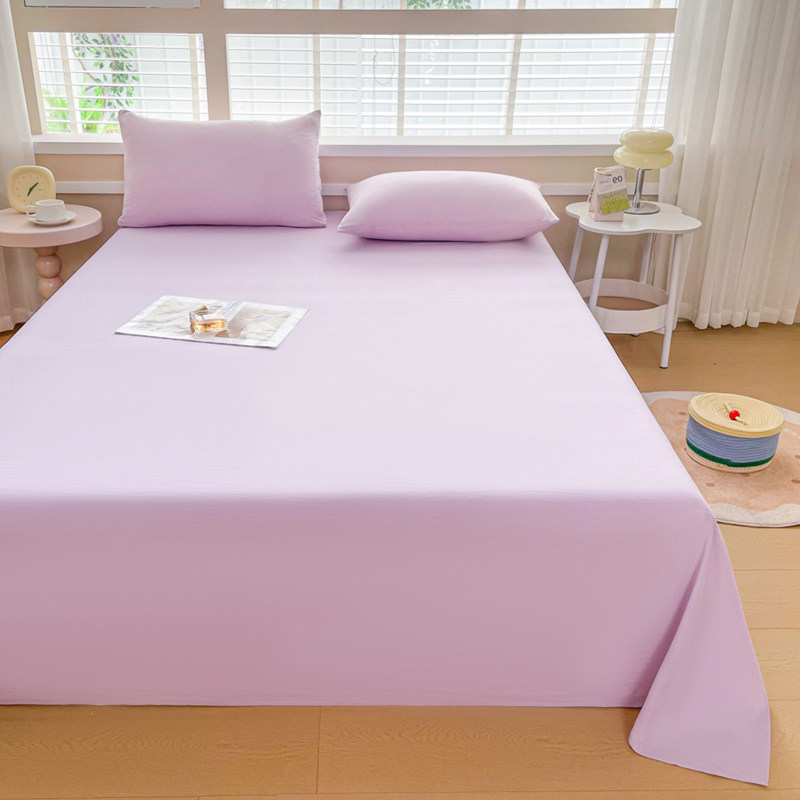 Sábanas de algodón 100% de algodón de Xinjiang pueden dormir desnudos dormitorios rojos en línea una sola colcha de cama sin correr sin deslizamiento image 16
