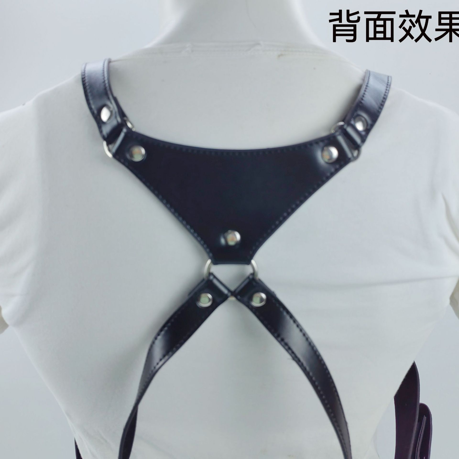 전술 가방 COWHIDE 스팟 재킷 서부 데님 올 매치 외부 착용 작은 가방 포켓 카드 가방 스트랩 언더암 조끼