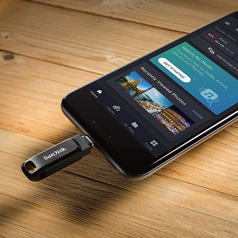 フラッシュ携帯電話usbメモリdd 3ブラック256GB Type-C USB3.2暗号化デュアルインターフェース読み取り速度400mb/s|undefined