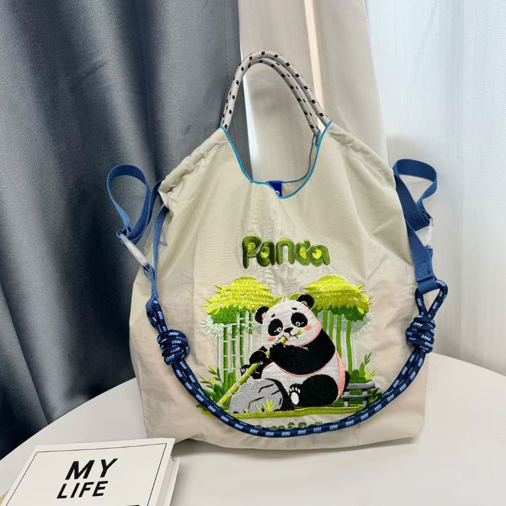 블루 그레이 팬더-새로운 (어깨 끈없이)