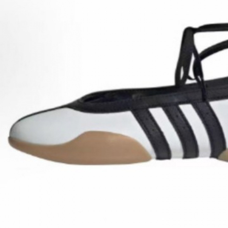 Adidas New Ballet Dance Training Shoes for Women, Non-Slip, Wear-Resistant, Low-Cut, Comfortable and Soft, Spring & Fall Style, One-Leg