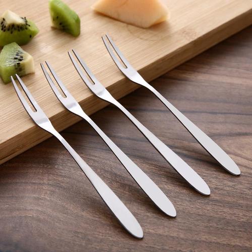 Household ice cream fork fruit fork stainless steel cake fork mooncake knife fork mooncake fork fruit pick
