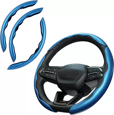 Steering wheel cover — car carbon fiber steering wheel