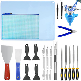 resin 3d printer tool cleaning kit light curing 3d printer tool suit