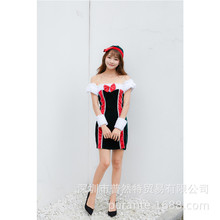 外贸日本可爱猫女圣诞节服装 性感角色扮演cos 猫女郎圣诞服