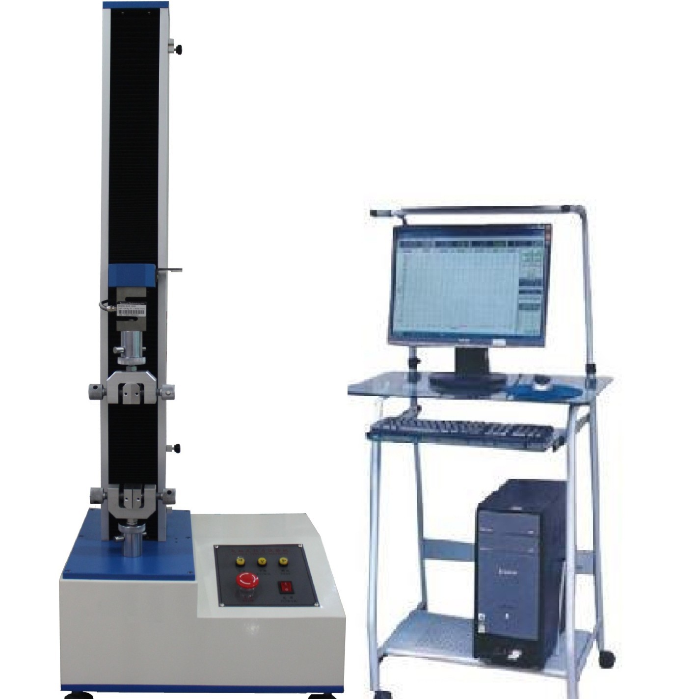 撕裂强度试验机 编织带拉力试验机 塑料薄膜拉力试验机