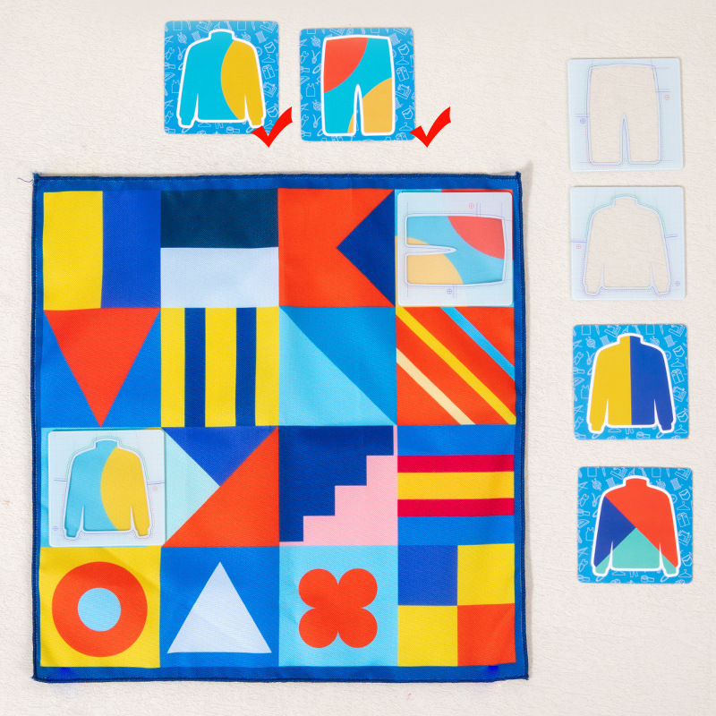 Color gráfico a juego educación temprana a medida entrenamiento maestro pensamiento inverso reacción estrés juguetes educativos de inteligencia para niños