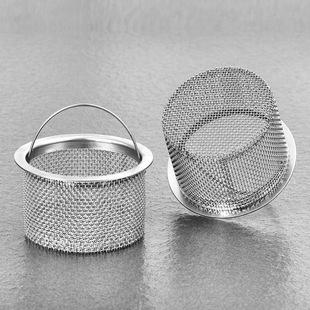 Sink Drain Strainer Kitchen Sink Drain Filter Sink Water Drain Net Drain Pipe Stainless Steel Filter Net Anti-Clogging