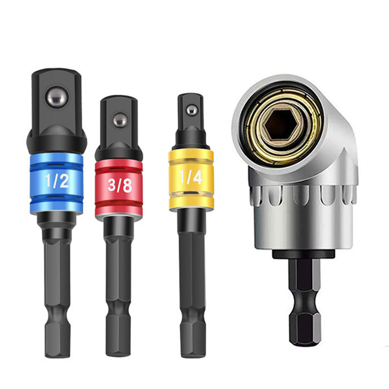 Manga de cambio rápido universal flexible eje destornillador Dispositivo de esquina manga mágica AD biela destornillador combinación traje