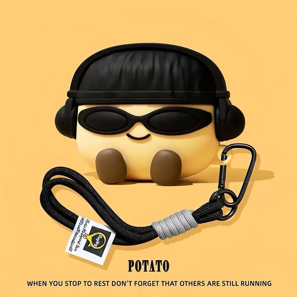 Aplicación transfronteriza airpods3 generación inalámbrico Bluetooth auricular funda protectora silicona dibujos animados pro2 generación airpods4