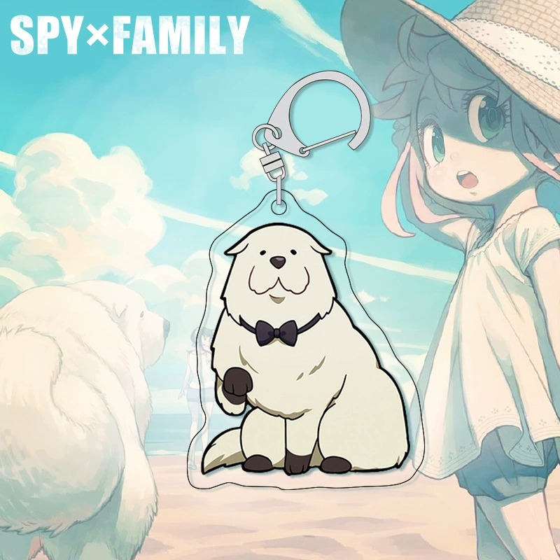 Периферийный брелок SPY×FAMILY, новый шпионский домик-подставка, акриловая подвеска персонажа аниме Q-версии D