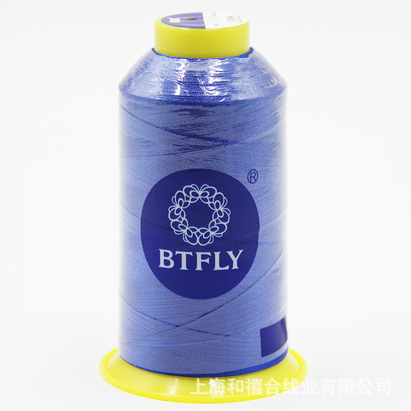 Mariposa marca hilo de bordado 108D / 2 hilo de bordado de poliéster de alta temperatura no desvanecerse calidad ecológica resistente al lavado brillante