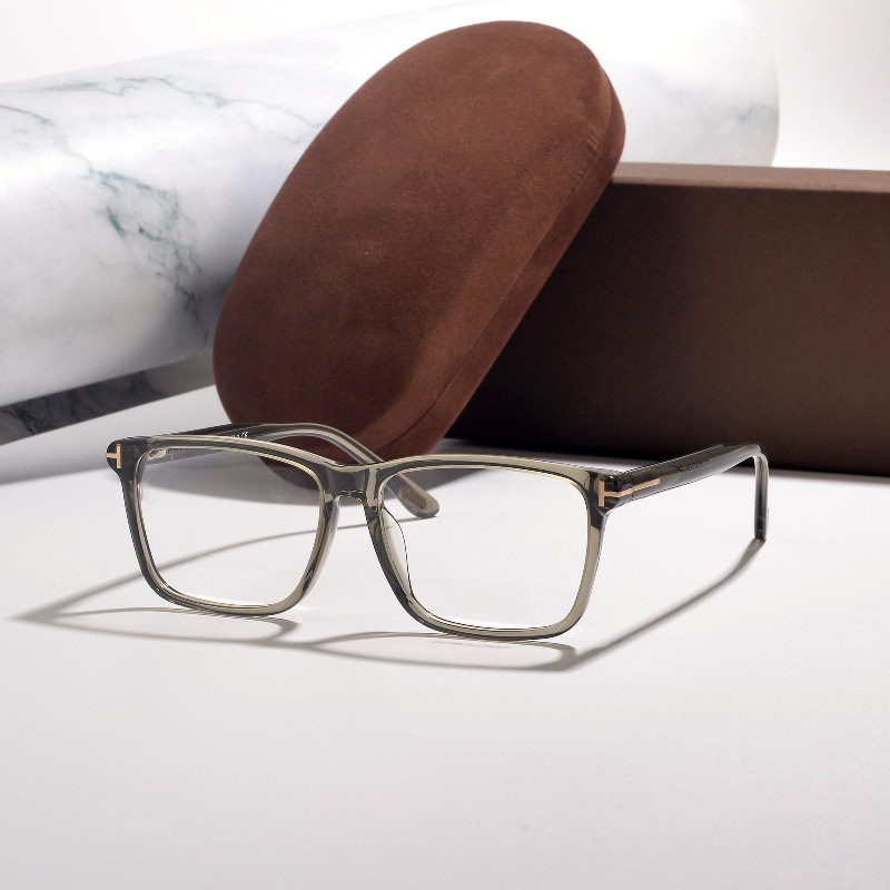 New Square Acetate Sheet Tf Glasses Frame Business Fashion Classic Retro Frame Unisex 5407