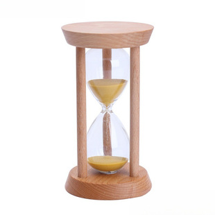 Chronograph minute timer hourglass half hour time quicksand funnel children leak meter time learning sand wholesale