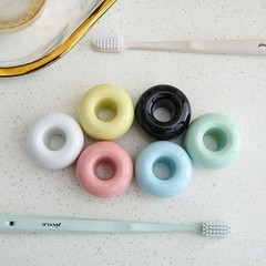 マカロン色クリエイティブセラミック歯ブラシホルダー歯ホルダーメーカー直販卸売りファッションシンプルカップル歯ブラシベース