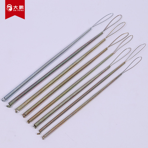 Factory galvanized tension spring automatic door extension spring door arch wood door screen door bending tube spring