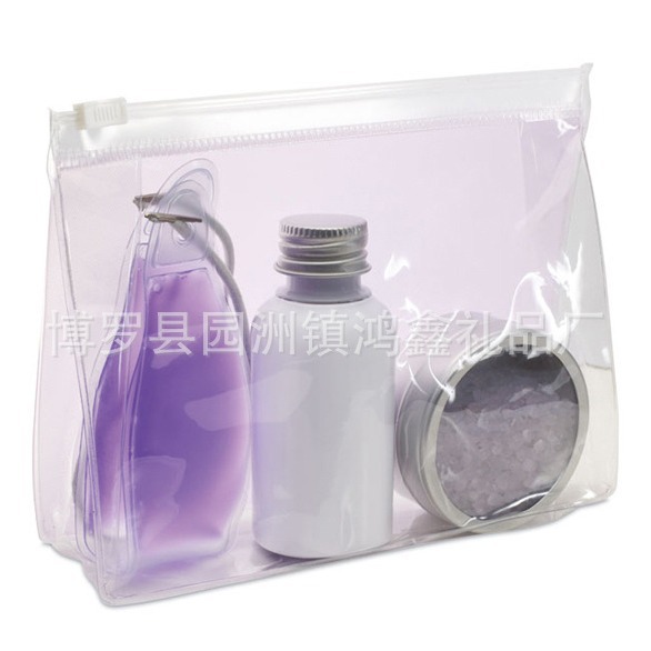 小号PVC拉链袋  化妆品包装袋  PVC bag