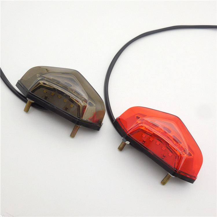 CH-2067 suitable for BMW motorcycle modified LED rear tail light electric car brake driving license plate integrated light