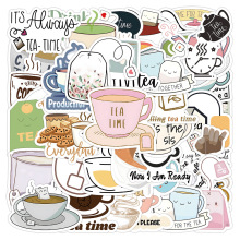 50豭NͨȉTf͹֎ͯ֙CN tea sticker