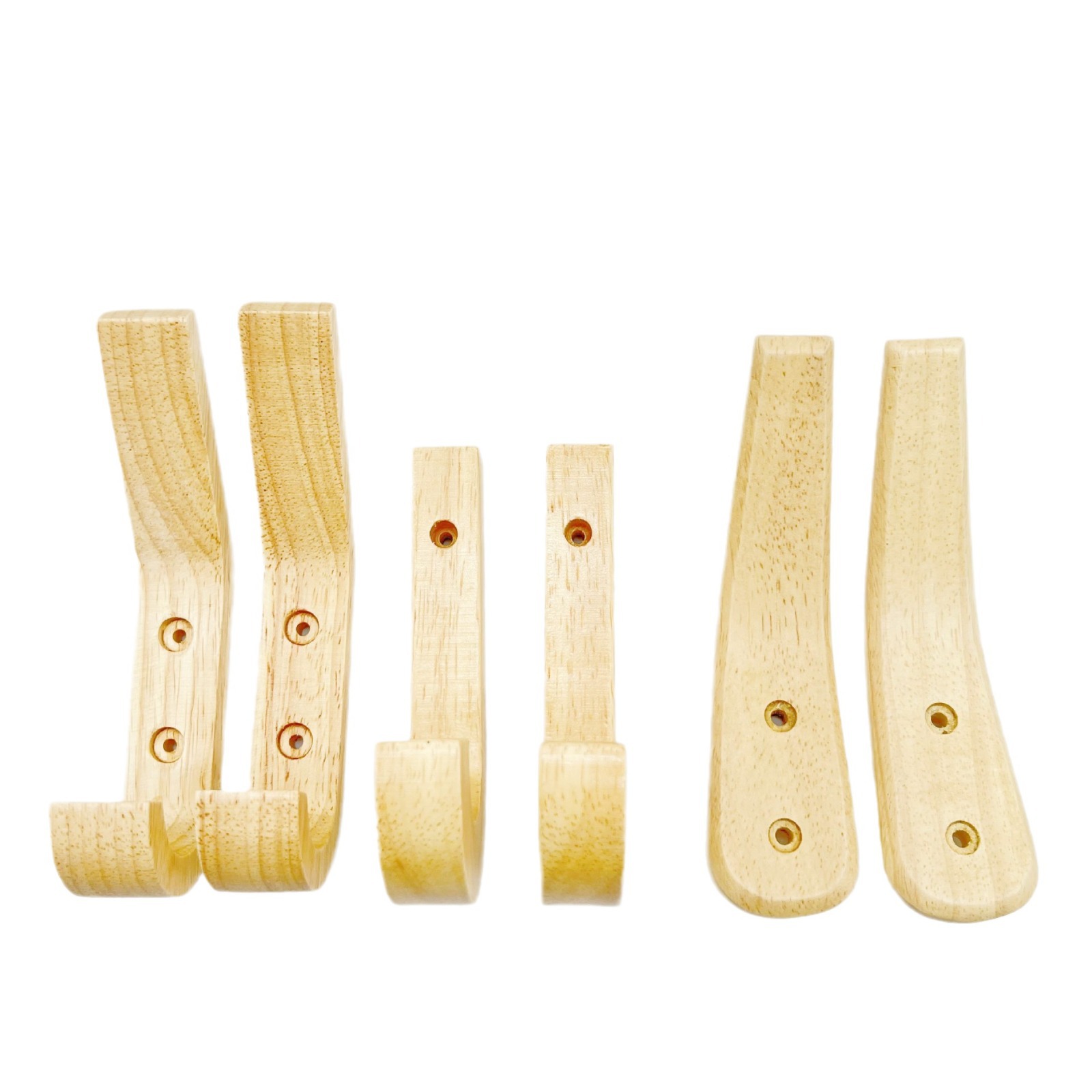 Suministro directo de fábrica creativo gancho de madera maciza pasillo de la pared del hogar de madera gancho de abrigo gancho de montaje gancho de sala