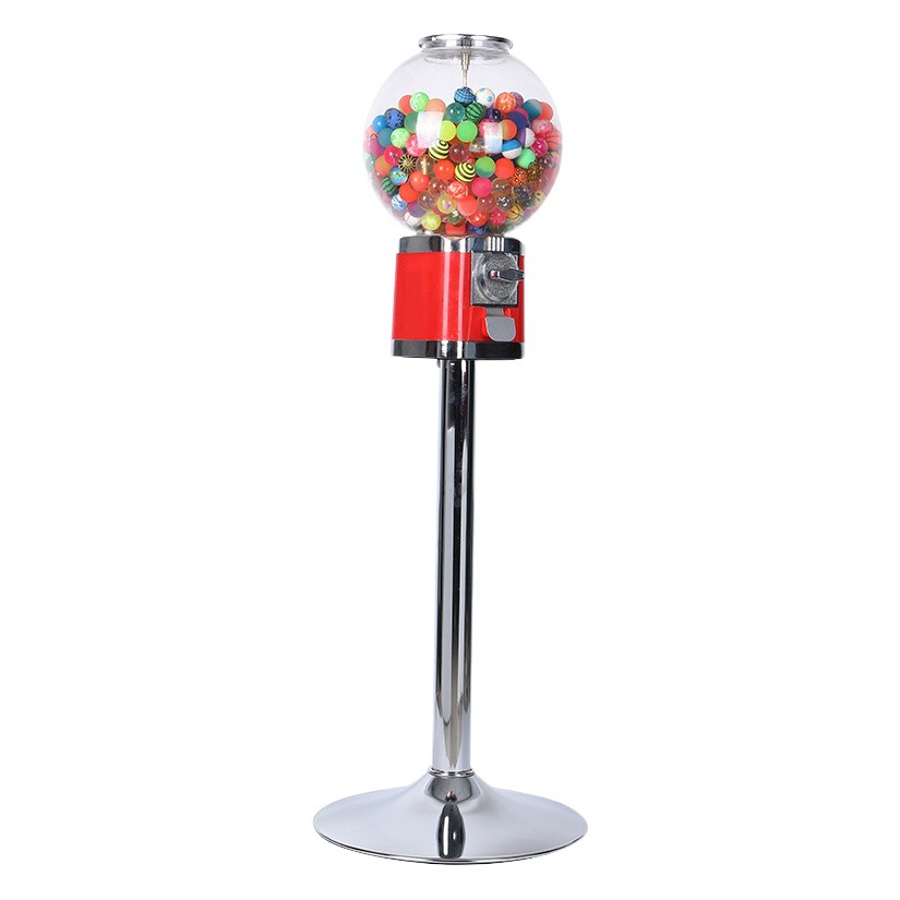 Fábrica de exportación directa comercial bola-tipo bola máquina de bola elástica un yuan moneda-operado bola rebote huevo máquina de lotería actividad máquina de lotería