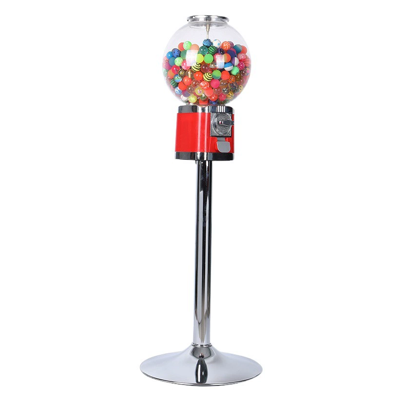 Завод прямых экспортных коммерческих мяч типа упругой мяч машина один Юань монета бросать прыгающий мяч твист яйцо машина деятельность лотерейная машина