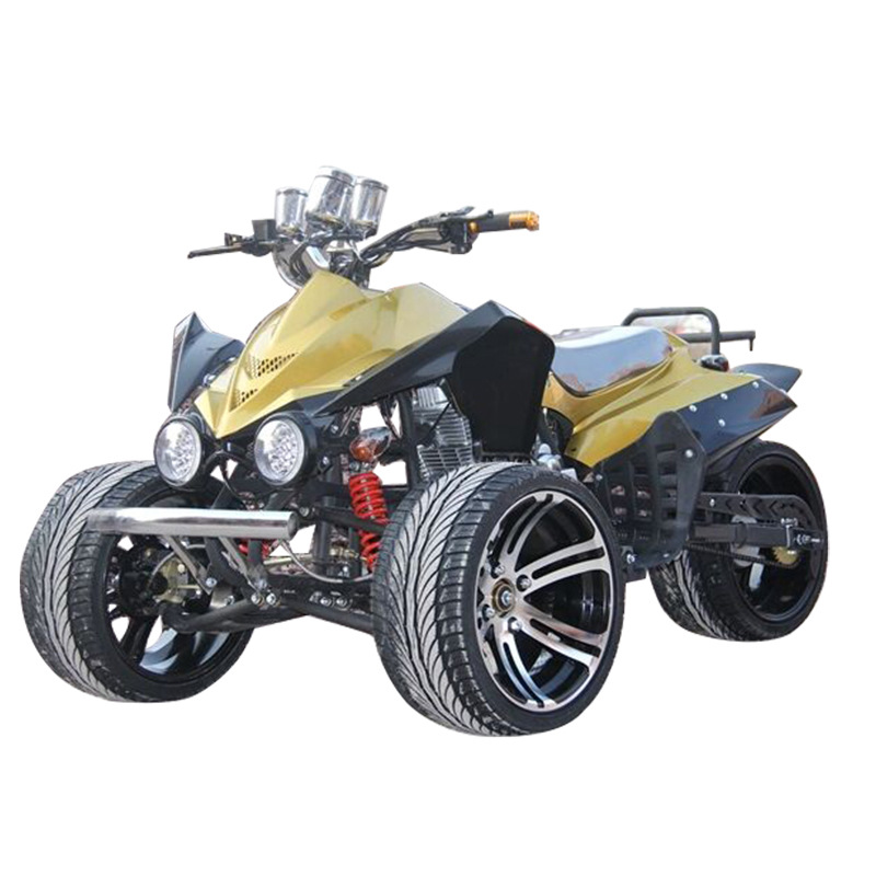 ATV Kawasaki carretera inversa de tres ruedas coche de playa auto-transmisión de campo adulto de tres ruedas motocicleta de montaña