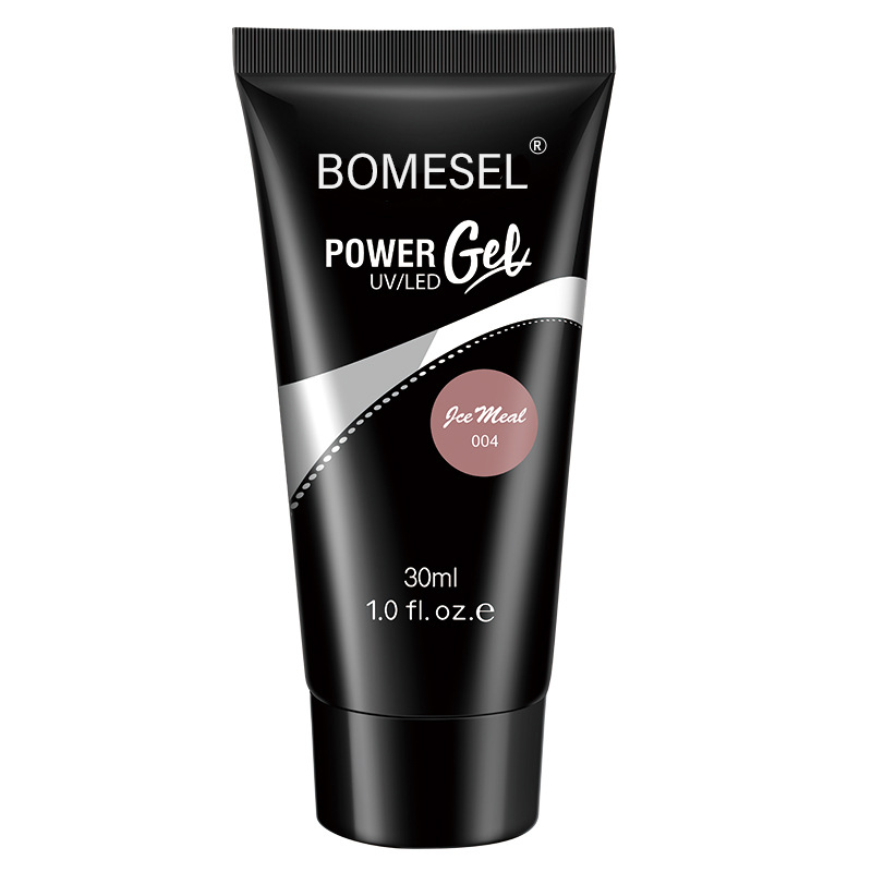 Pegamento para extensión de uñas, bandeja sólida sin papel, extensión rápida, modelo de cristal, fototerapia de uñas, pegamento de cristal, 30ML, venta al por mayor