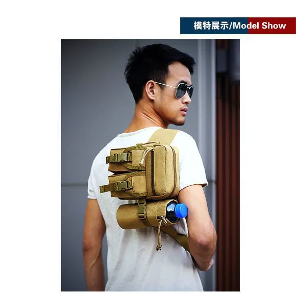 Tactics universal teapot, sports belt bag for men and women for traveling for cycling