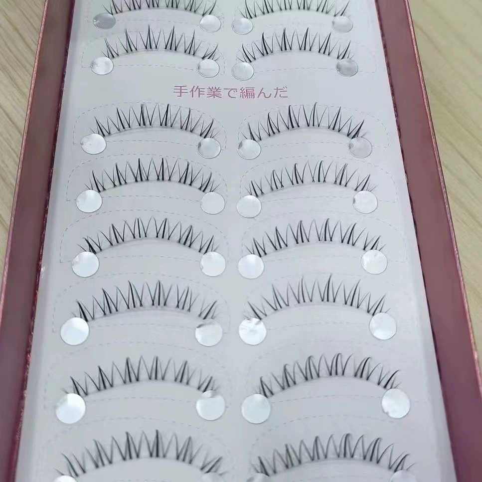 Fairy comics for eyelashes, transparent false eyelashes, 10 pair