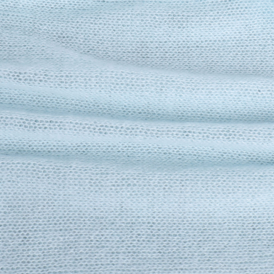 Áo cardigan dệt kim nữ cổ chữ V dáng rộng mỏng nhẹ — Màu xanh dương chi tiết 25