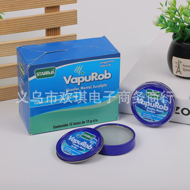 Внешняя торговля Горячая трансграничная специальная для 12 граммов мятного крема от укусов комаров консервированный мятный крем охлаждающее масло освежающее
