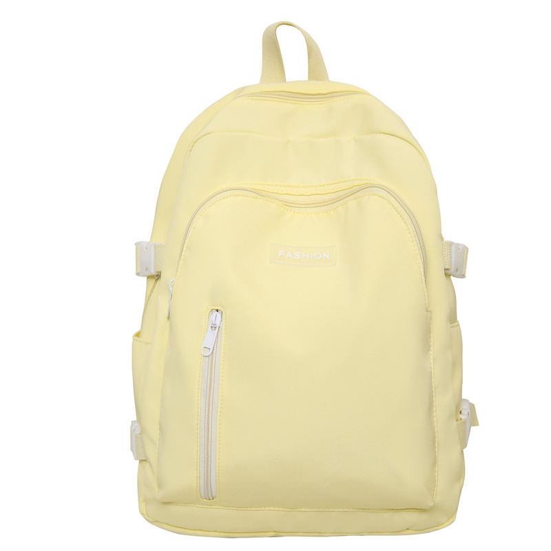 Nueva mochila de gran capacidad de 2025 moda coreana ocio simple mochila de escuela secundaria mochila de viaje de gran capacidad