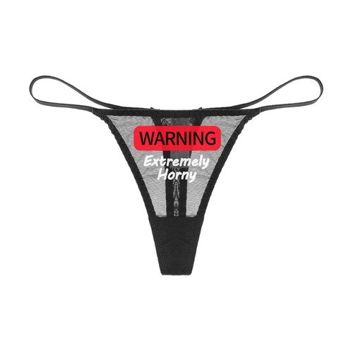 Varsbaby European and American Style Sexy Mesh Thong Ultra-Thin, Transparent, Alluring Low-Rise Underwear with Delicate Straps for Women