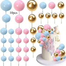 U 81728 Colorful spherical cake toppers ��ɫ���ε�����ƿ羳