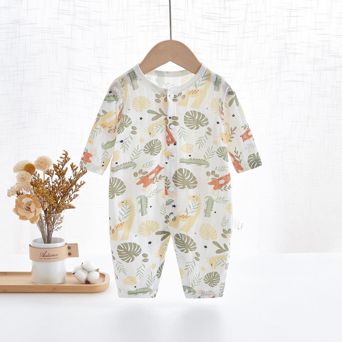 3014 virgin forest jacquard air conditioning suit