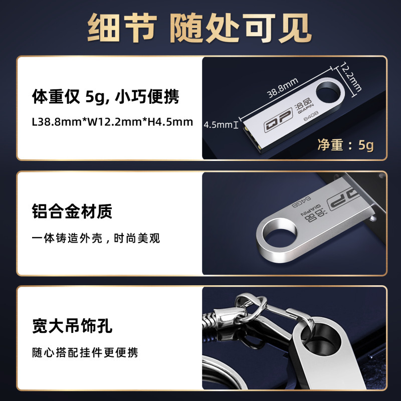 U ディスク卸売メーカー直販 64GB 大容量 USB3.0 高速伝送企業ギフトカスタマイズされたロゴ|undefined